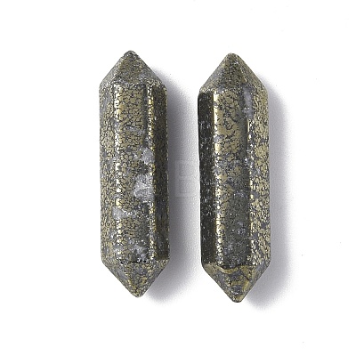 Natural Pyrite Beads G-E587-01-1