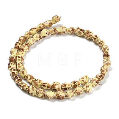 Synthetic Turquoise Beads Strands TURQ-F019-02B-1
