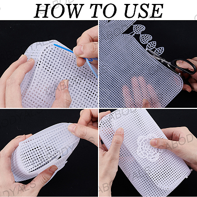 6Pcs 2 Styles PE Canvas Sheets DIY-CY0004-01-1