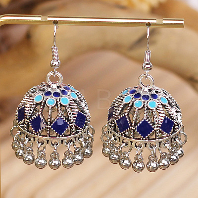 Bohemian Alloy Enamel Chandelier Earrings FS-WG337F9-01-1