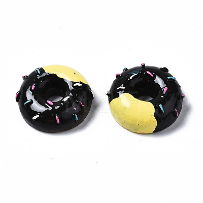Spray Painted Resin Cabochons CRES-Q215-001A-1