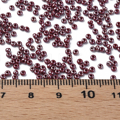 11/0 Czech Opaque Glass Seed Beads SEED-N004-003B-37-1