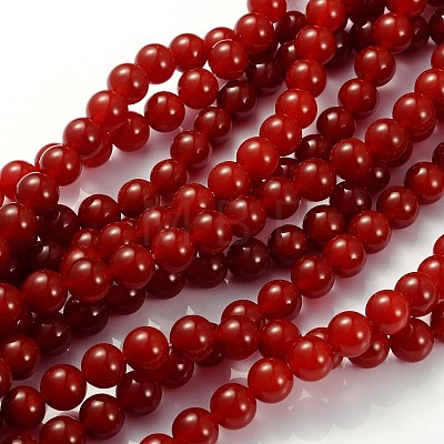 Carnelian Beads Strands GSR10MM060-1-1