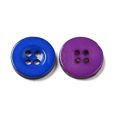 Resin Buttons RESI-D033-15mm-M-1