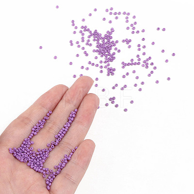 11/0 Grade A Round Glass Seed Beads SEED-N001-A-1052-1