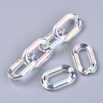 Transparent Acrylic Linkings Rings X-PACR-N010-031A-01-1