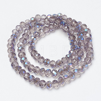 Electroplate Glass Beads Strands EGLA-A034-T3mm-I11-1