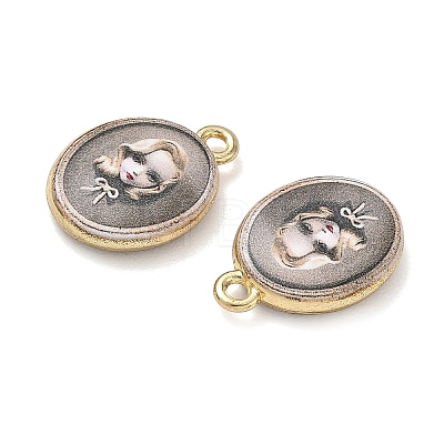 Printed Alloy Pendants AL-CBA4262-10A-02-1