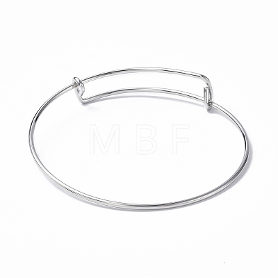 Adjustable 304 Stainless Steel Wire Bangle Making MAK-F286-03P-1