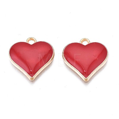 Alloy Enamel Pendants ENAM-N054-73D-1
