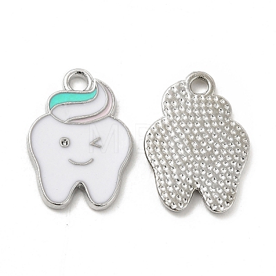 Alloy Enamel Pendants ENAM-J650-09P-01-1