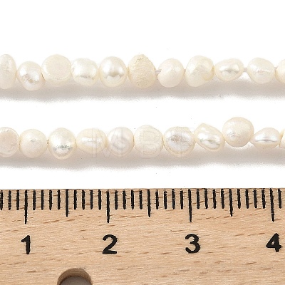 Natural Cultured Freshwater Pearl Beads Strands PEAR-A006-01A-1