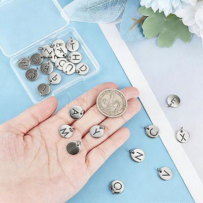 1 Set 201 Stainless Steel Charms STAS-SC0021-40-1