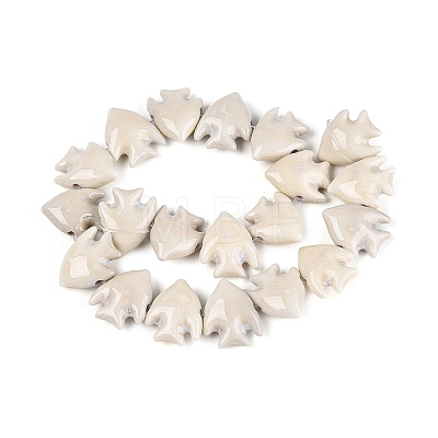 Handmade Porcelain Beads PORC-Q008-14E-1