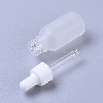15ml Glass Teardrop Bottles MRMJ-WH0059-40B-1