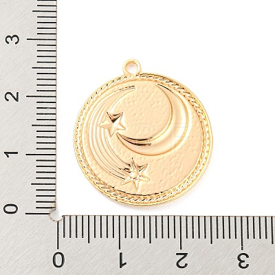 Rack Plating Brass Pendants KK-M261-02G-1