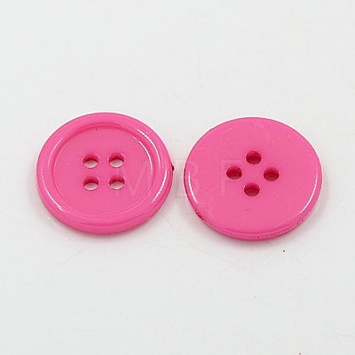 Acrylic Sewing Buttons LS-BUTT-E076-B-03-1