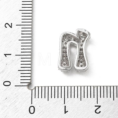 Brass Micro Pave Cubic Zirconia Pendants KK-A300-02P-N-1