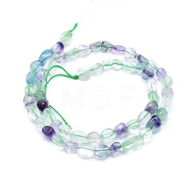 Natural Fluorite Beads Strands G-L550A-02-1