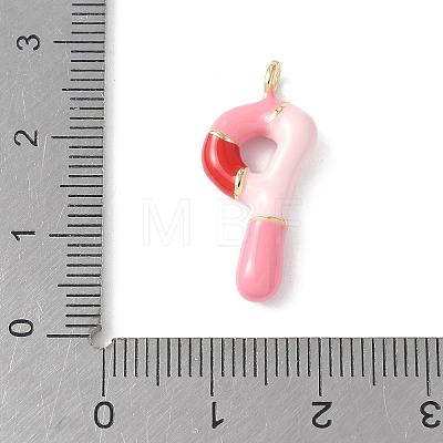 Brass Enamel Pendants KK-E093-03G-P-02-1