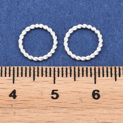 Brass Soldered Closed Jump Rings KK-K253-15D-03S-1