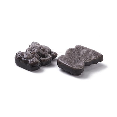 Natural Obsidian Pendants G-B019-02-1