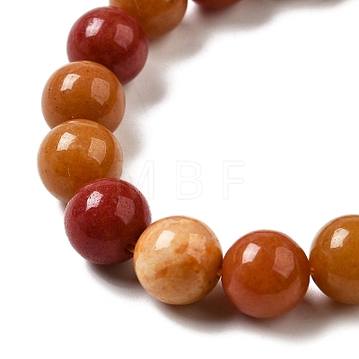 Dyed Natural Malaysia Jade Beads Strands G-G021-02B-23-1