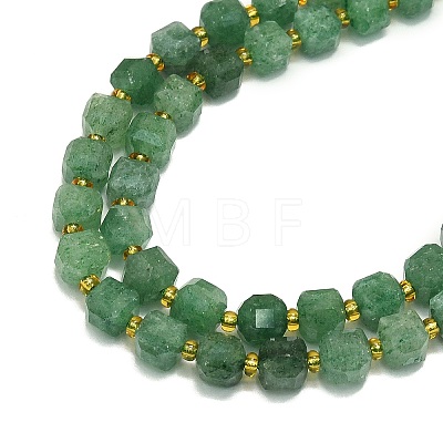 Natural Green Strawberry Quartz Beads Strands G-I376-D58-01-1