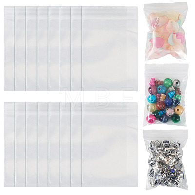 Transparent Plastic Resealable Packaging Bags OPP-TADJ0001-05D-1