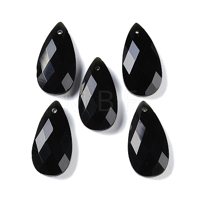 Natural Obsidian Pendants X-G-C140-05H-1