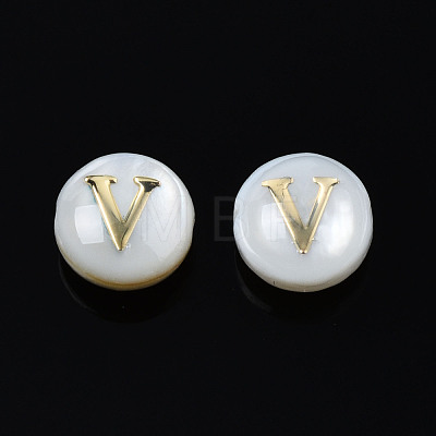 Natural Freshwater Shell Beads SHEL-S278-036V-1