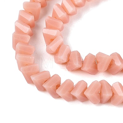 Opaque Glass Beads Strands GLAA-N019-3mm-06-1