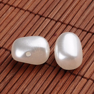 Acrylic Imitation Pearl Beads OACR-O002-7262-1