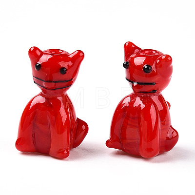 Handmade Lampwork Beads X-LAMP-T021-19-M-1