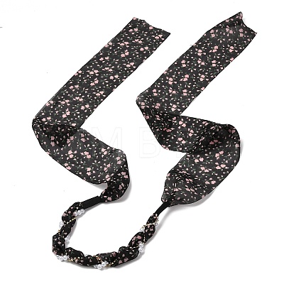 Polyester Hair Bands OHAR-B007-06-1