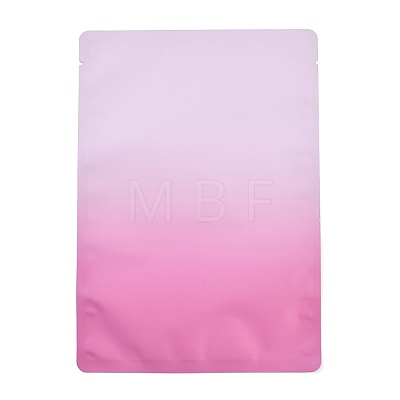 Two Tone Rectangle Plastic Zip Lock Gift Bags OPP-C003-01E-03-1