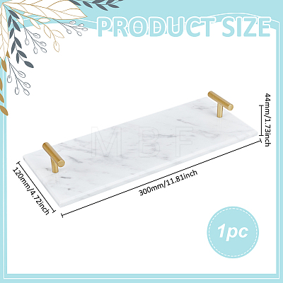 Marble Tray AJEW-WH0752-357-1
