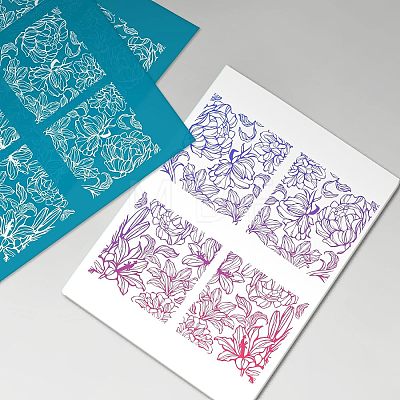 Silk Screen Printing Stencil DIY-WH0341-072-1