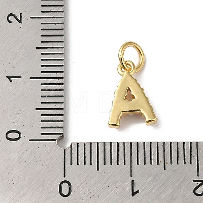 Rack Plating Brass with ABS Plastic Imitation Pearl Charms KK-B092-30A-G-1
