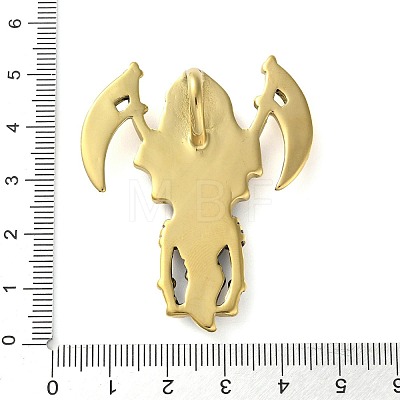 304 Stainless Steel Big Pendants STAS-M113-11AG-02-1