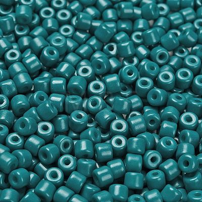 Baking Paint Pearlized Glass Seed Beads SEED-C001-04A-05-1