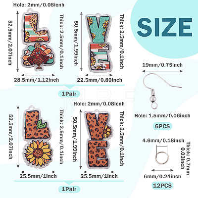 DIY Earring Making Kits DIY-TA0015-74-1