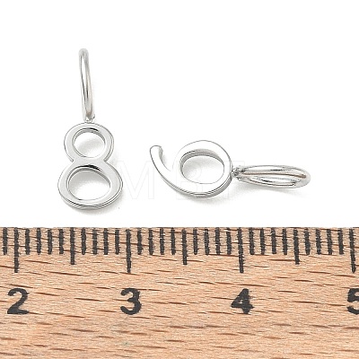 304 Stainless Steel Charms SA-CBA9F11-01P-1