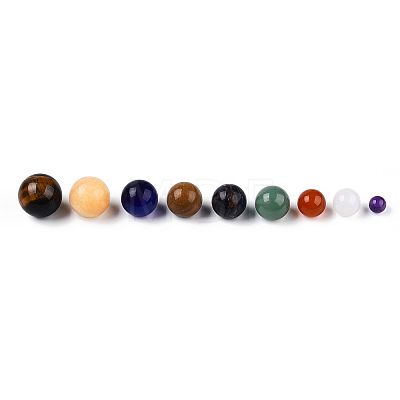 Natural & Synthetic Gemstone Home Decorations AJEW-WH0129-47-1