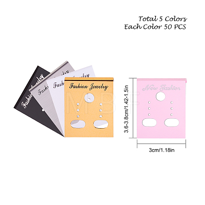 Plastic Earring Display Card PH-CDIS-G002-03-1