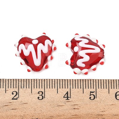 Handmade Lampwork Beads LAMP-D003-02A-1