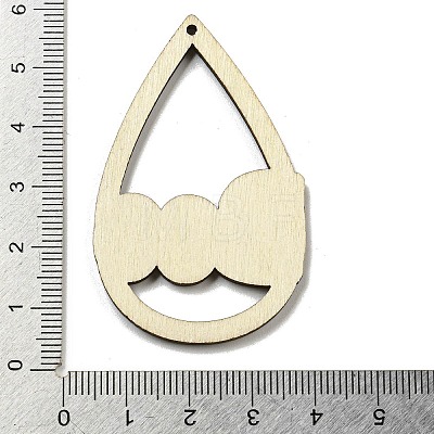 Wood Pendants WOOD-M012-02F-1