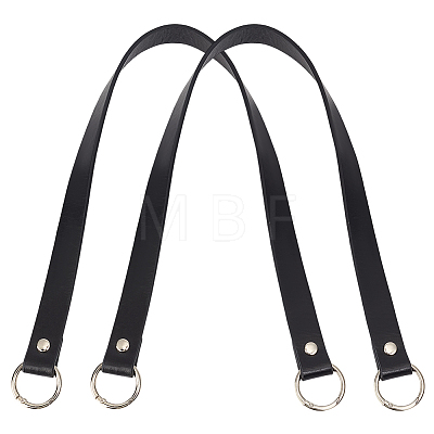 2Pcs PU Leather Purse Strap Extenders DIY-CL0001-89A-1