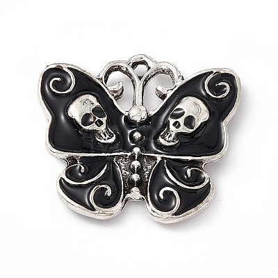 Alloy Enamel Pendants FIND-A021-06A-1