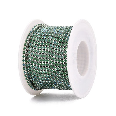 Iron Rhinestone Cup Chains CH-T006-01A-09-1
